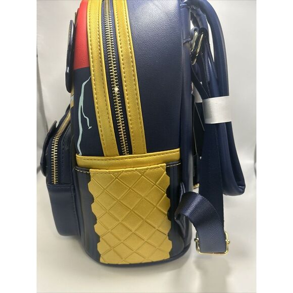 Loungefly Thor: Love and Thunder Glow-in-Dark Cosplay Mini Backpack Purse NWT - Picture 7 of 16